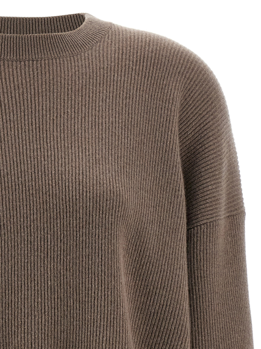 Brunello Cucinelli Cashmere Sweater Maglioni - Beige | 6fe3c5febaa4190de8c830004e1356858b0d8c5f
