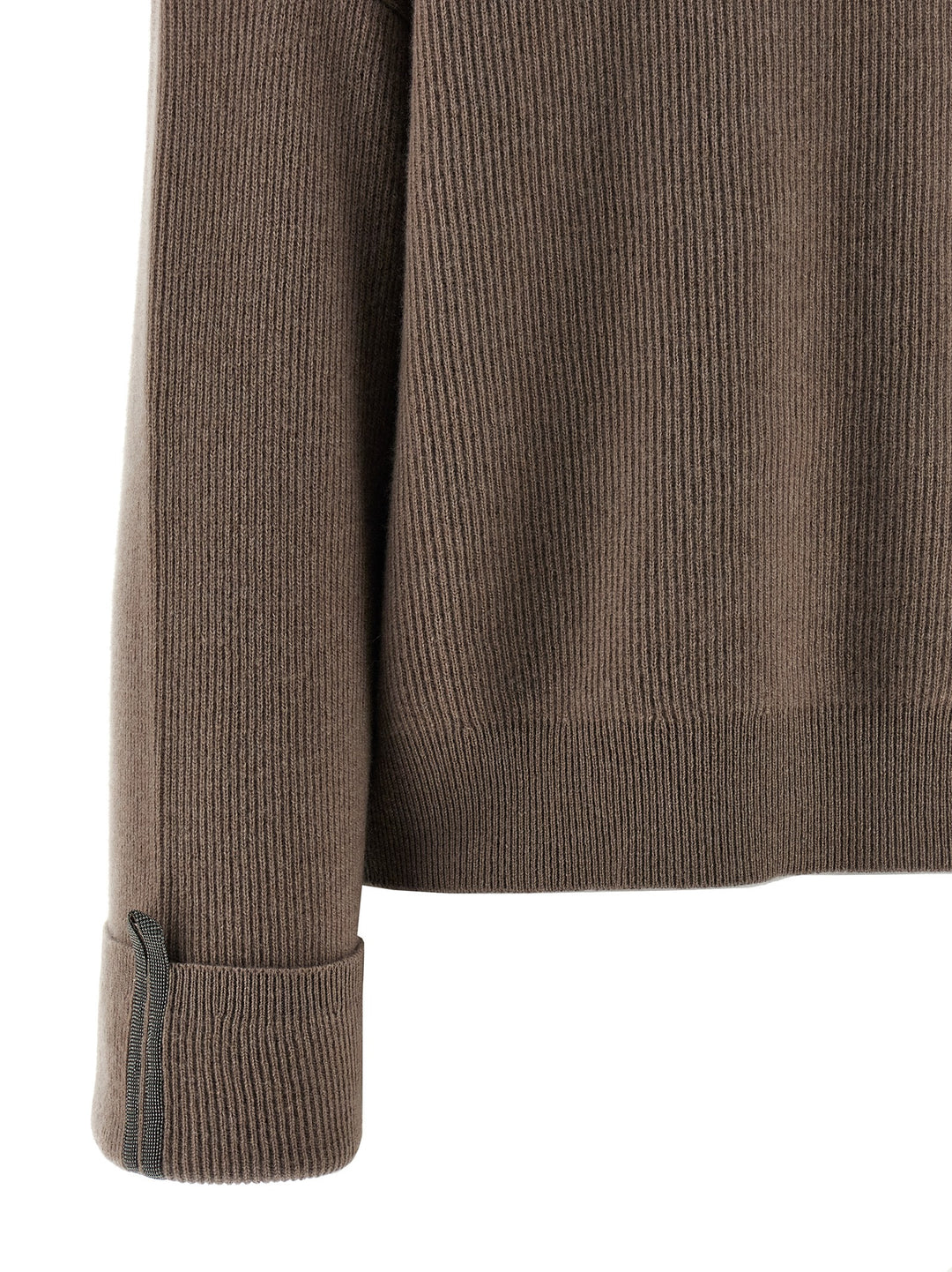 Brunello Cucinelli Cashmere Sweater Maglioni - Beige | 199eb402551fd2a178f4afd07dd68e3b5c548207