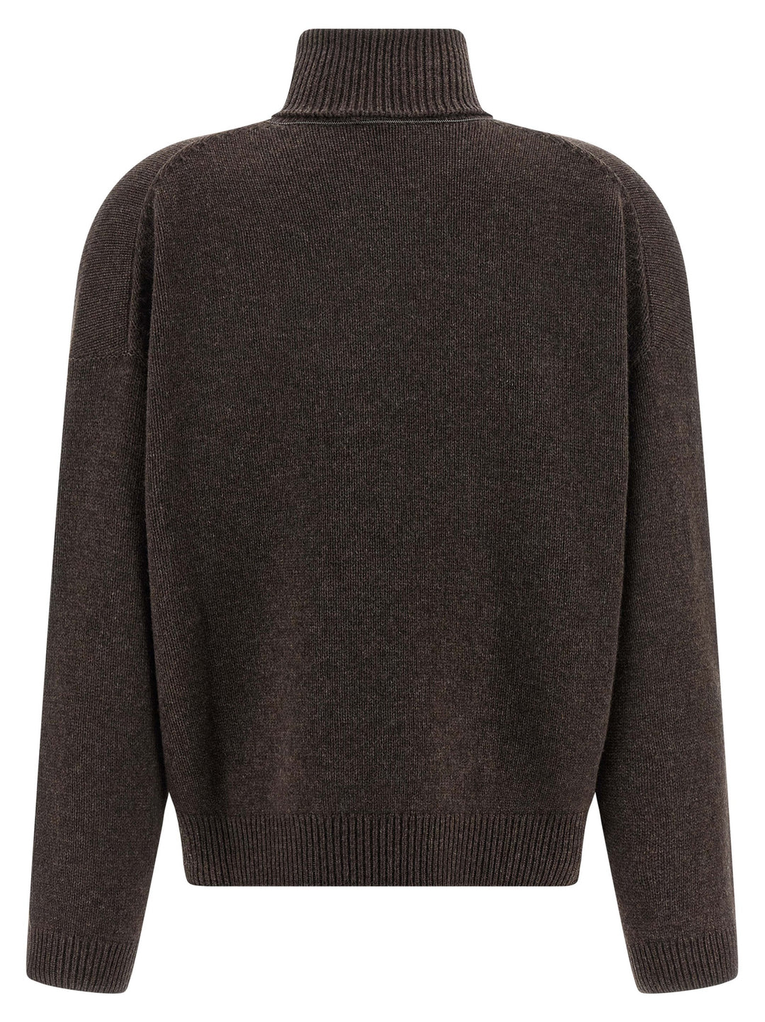 Brunello Cucinelli High Neck Sweater Maglioni - Marrone | a67af6c609769ee9b2a1365854db2e8430cec3b2