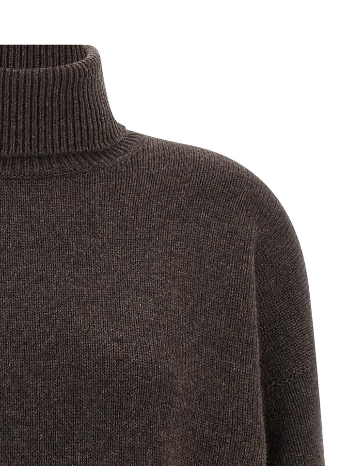 Brunello Cucinelli High Neck Sweater Maglioni - Marrone | 7965c018664c966d182695b4a37f6ccf50c8ac69