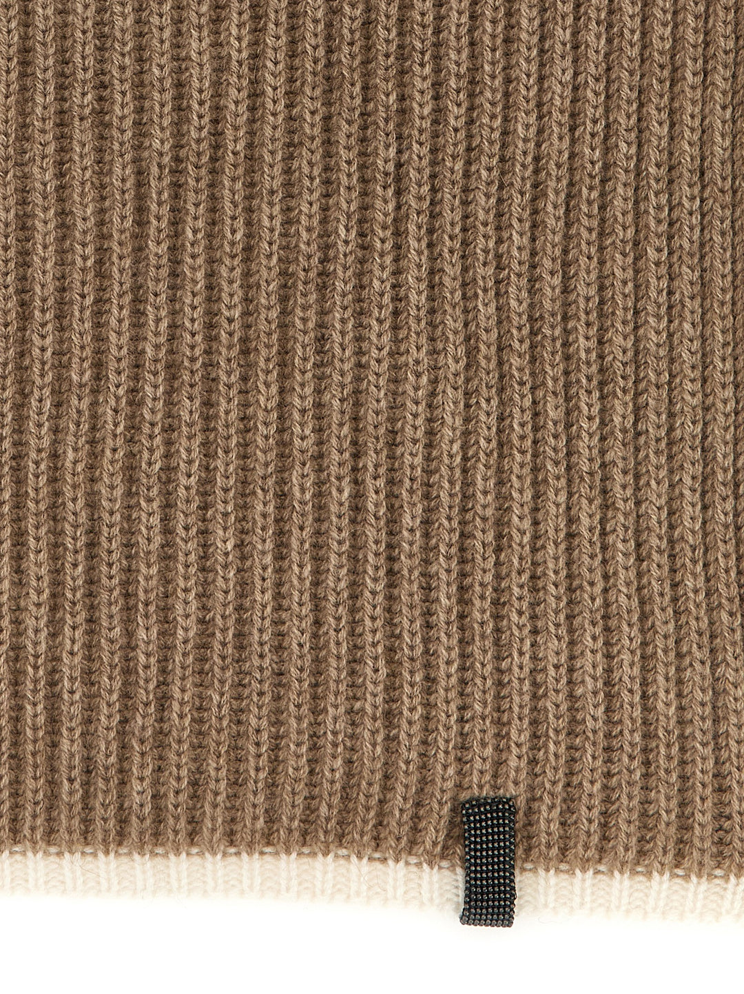 Brunello Cucinelli Monile Cashmere Scarf Sciarpe - Beige | 3e38a44b6c84810fd7eeca989bf757876ad90240