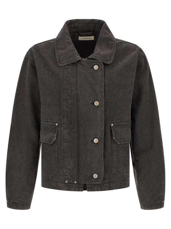 Courier Puffer Jackets Grigio