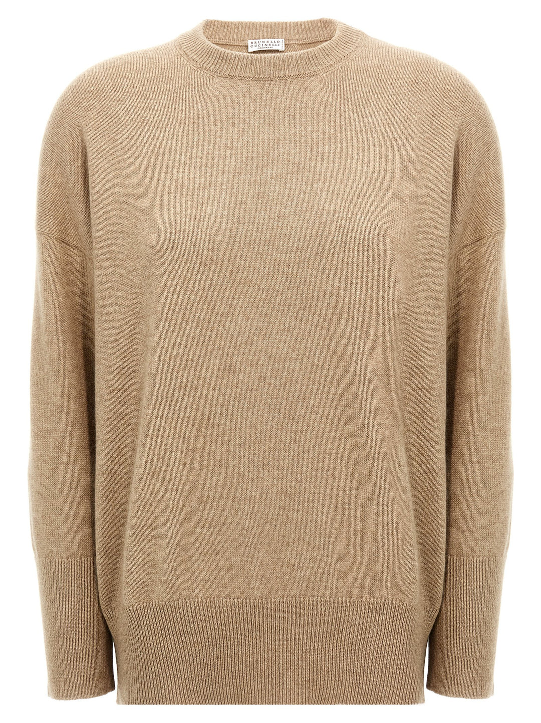Brunello Cucinelli Monile Sweater Maglioni - Beige | 52abb96680127ae8380b67302ab91dececfc3ce7