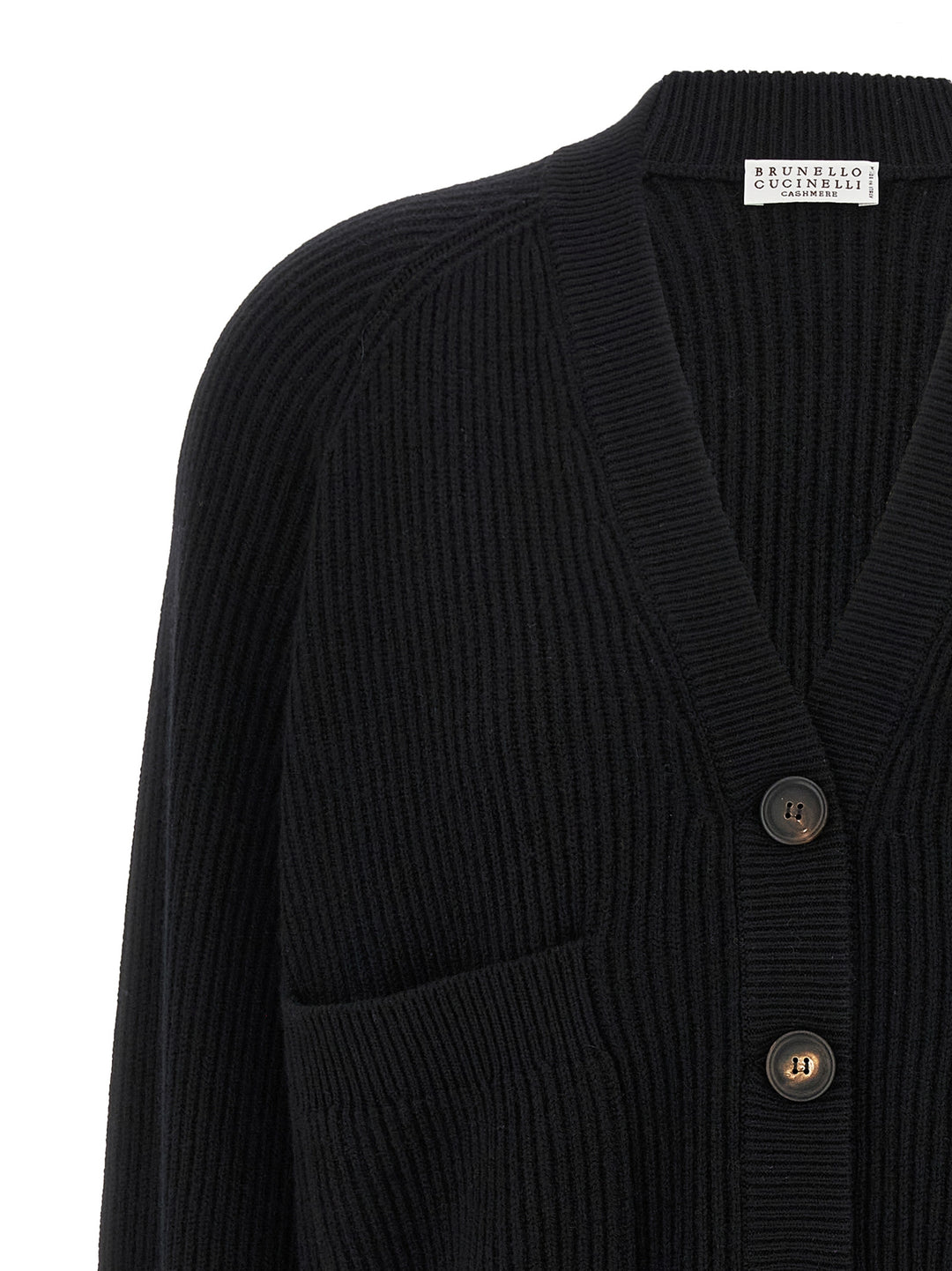 Brunello Cucinelli Monile Cuff Cardigan Maglioni - Nero | 382dd49e030b227aff52385c233d375427fefa81