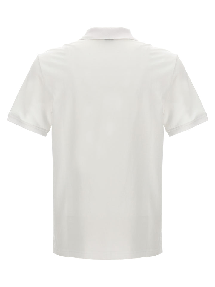 Logo  Shirt Polo Bianco