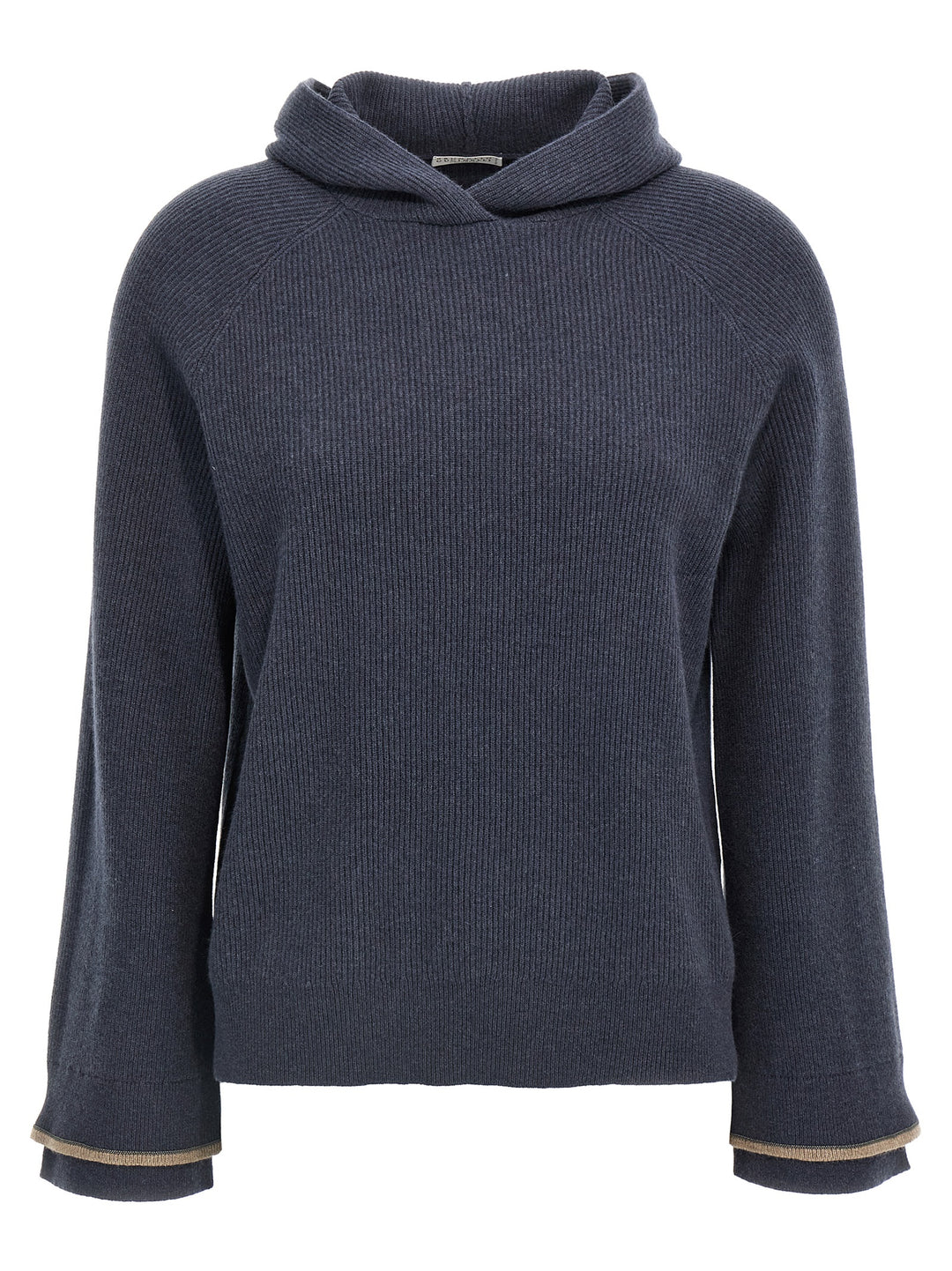 Brunello Cucinelli Hooded Sweater Maglioni - Blu | baa470169d12855b04978753806b282829b37094