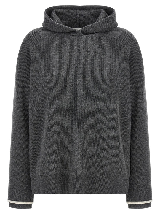 Hooded Sweater Maglioni Grigio