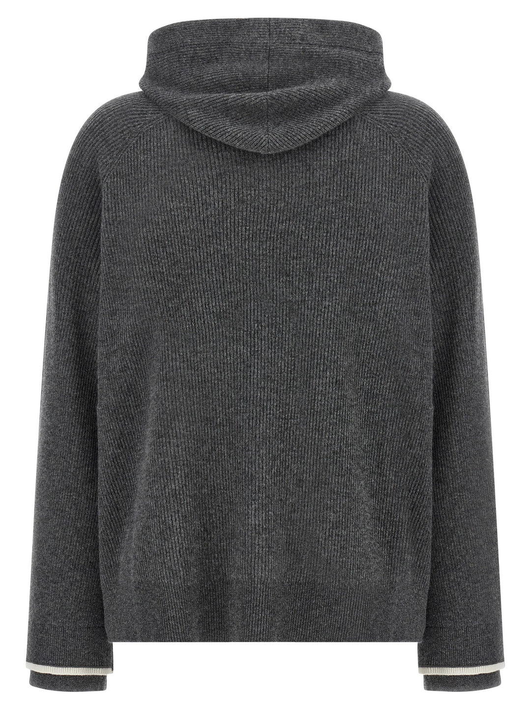 Brunello Cucinelli Hooded Sweater Maglioni - Grigio | c44f52f6875fc775fbcb10c6315b254b8f82f405