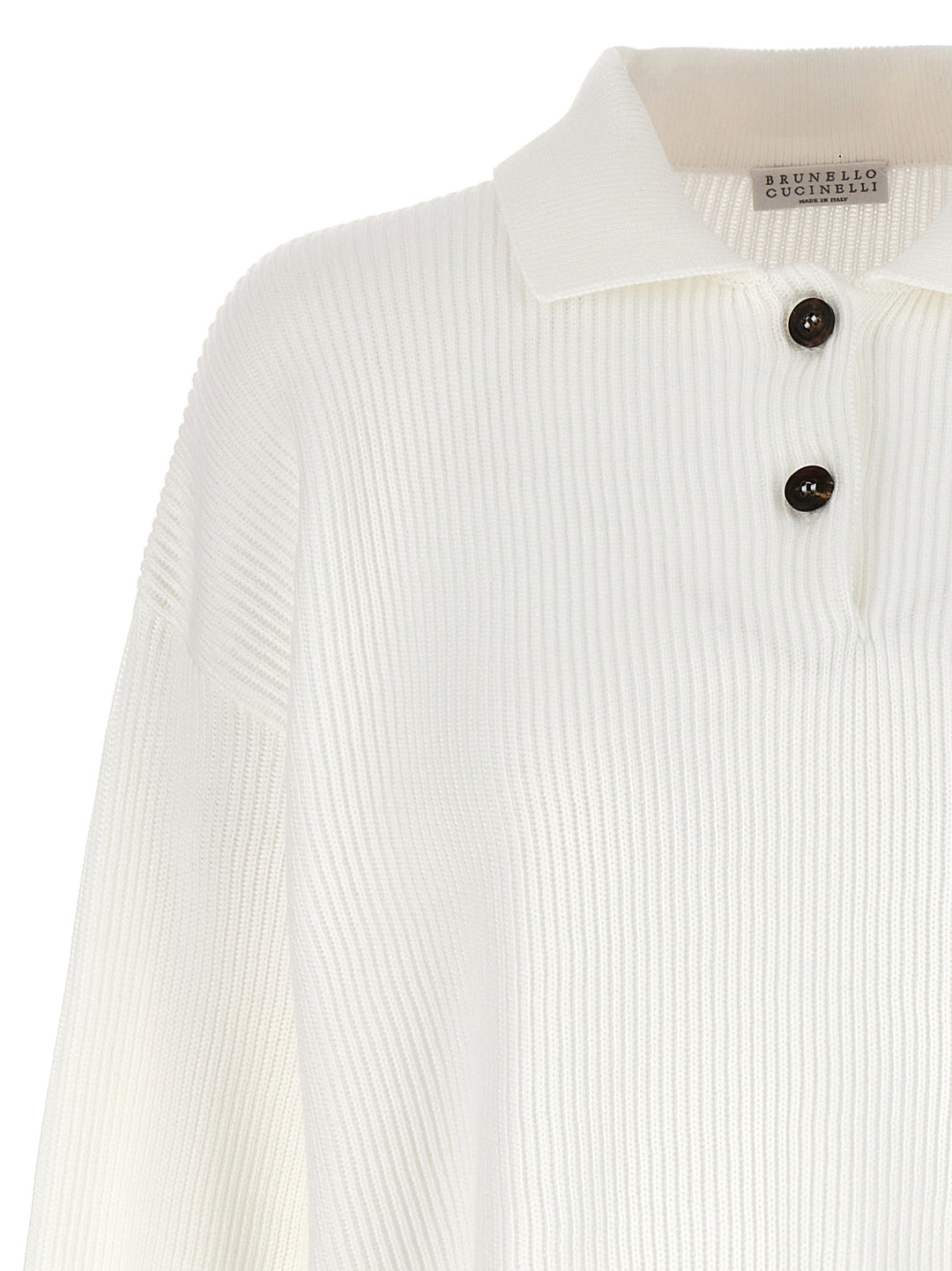 Sweater Polo Bianco