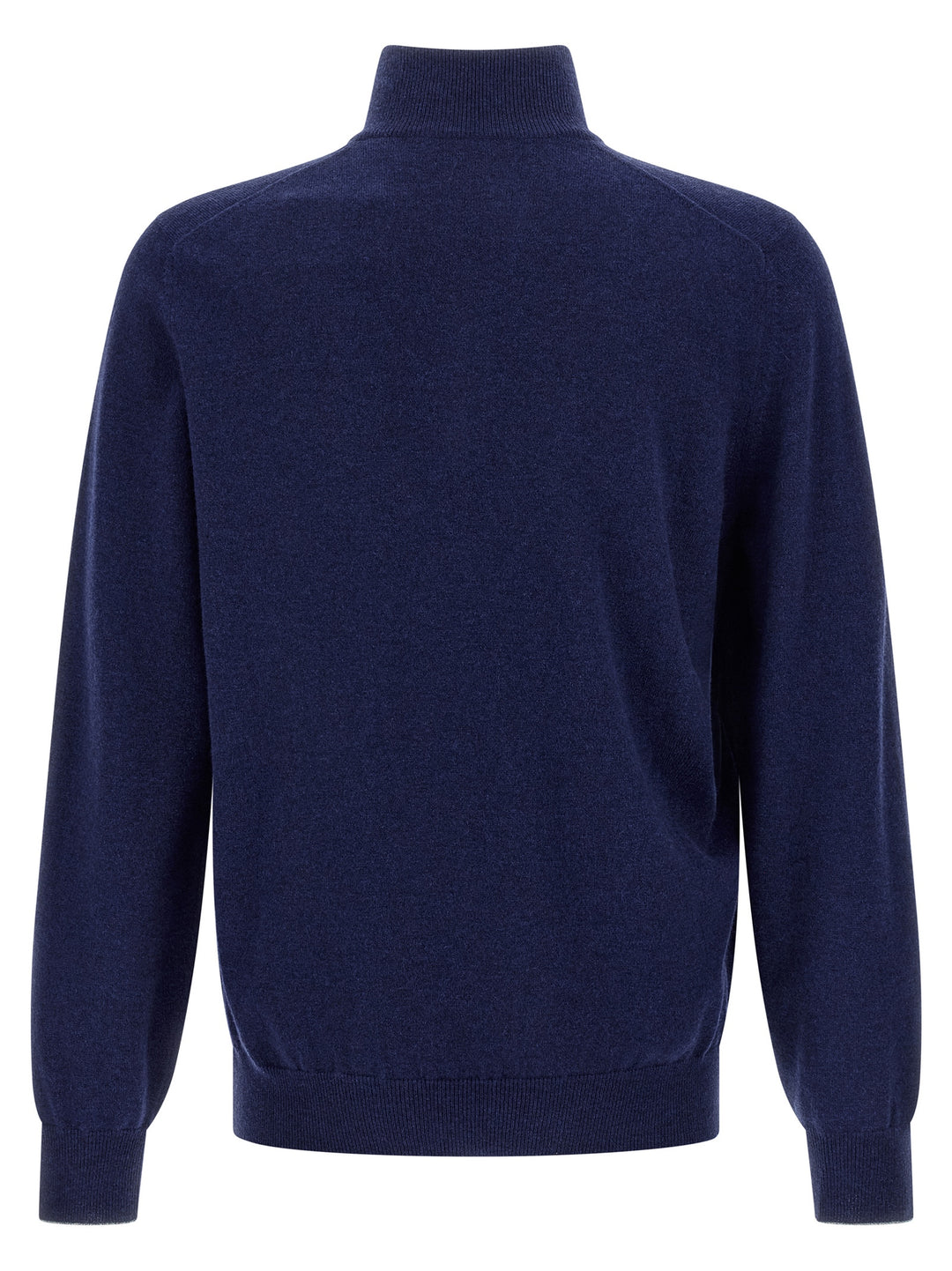 Brunello Cucinelli Half-Zip Sweater Maglioni - Blu | 3c902e630d4c1e49b35c68c8f109c180f1179e3d