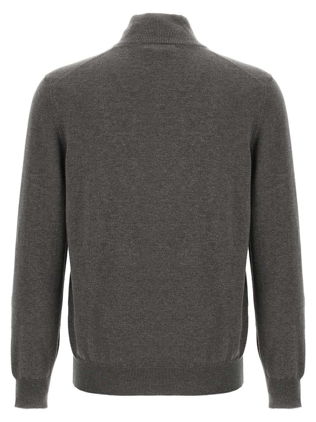 Brunello Cucinelli Half-Zip Sweater Maglioni - Grigio | 9f93c0a4ddbf66d40f4686ee0a6c67504832be77