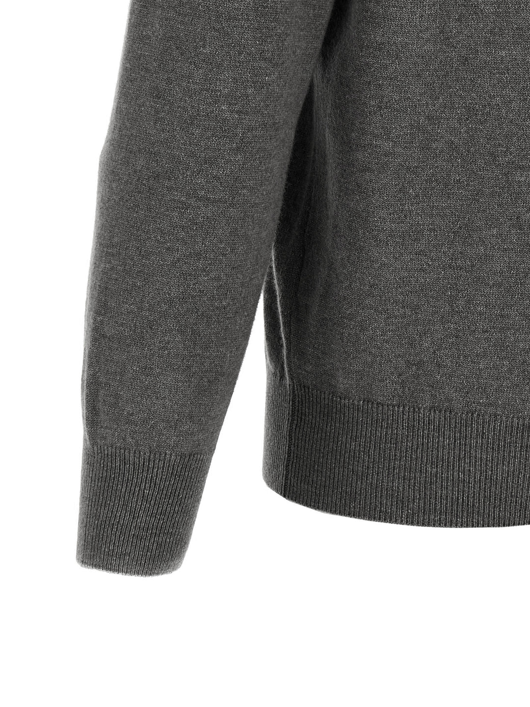 Brunello Cucinelli Half-Zip Sweater Maglioni - Grigio | 9a5e7c89ff375a512c7487e4a1ad442fee0b9ea9