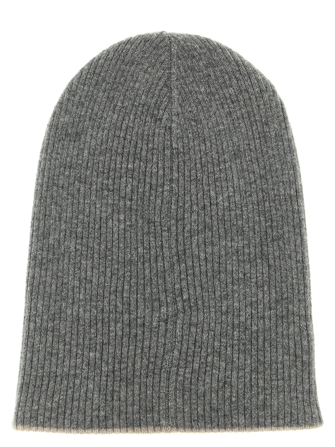 Brunello Cucinelli Cashmere Beanie Cappelli - Grigio | 6cdfd17fdfc2eabbc48e4ec8575b23570c0f4015
