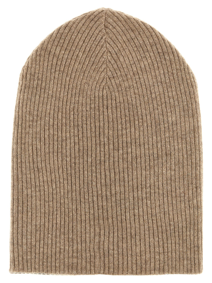 Brunello Cucinelli Reversible Beanie Cappelli - Grigio | 78d176481030da8174b2d70204656ae2f8d40f4c