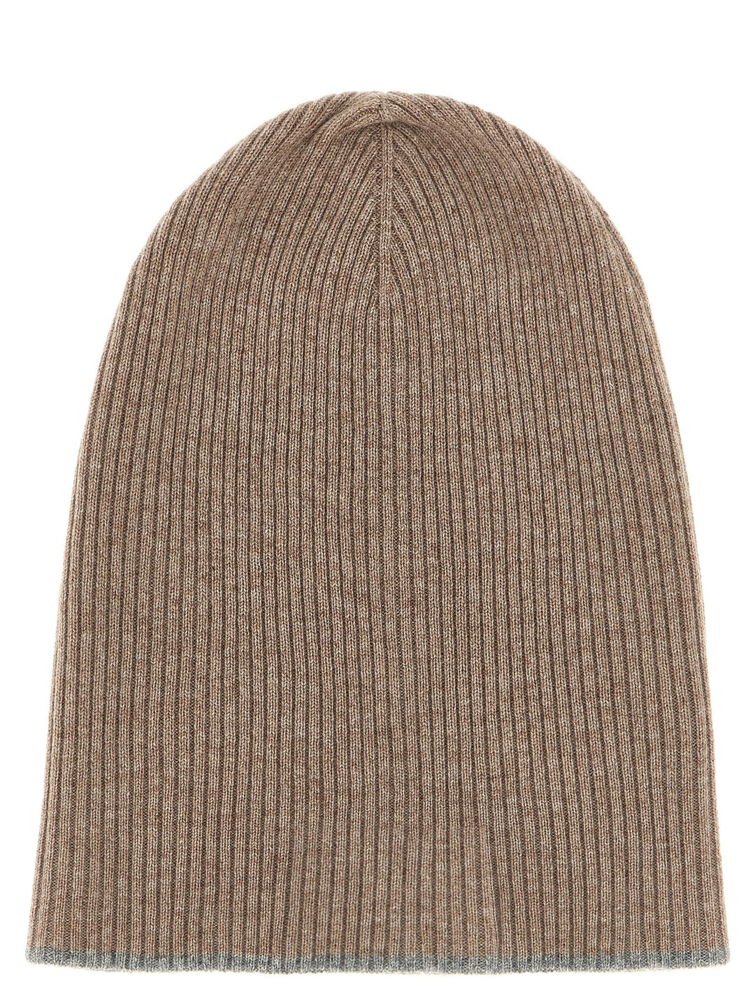 Brunello Cucinelli Cashmere Beanie Cappelli - Beige | b4c533388ecdce09bee08b9ad4f8129d0dcada99