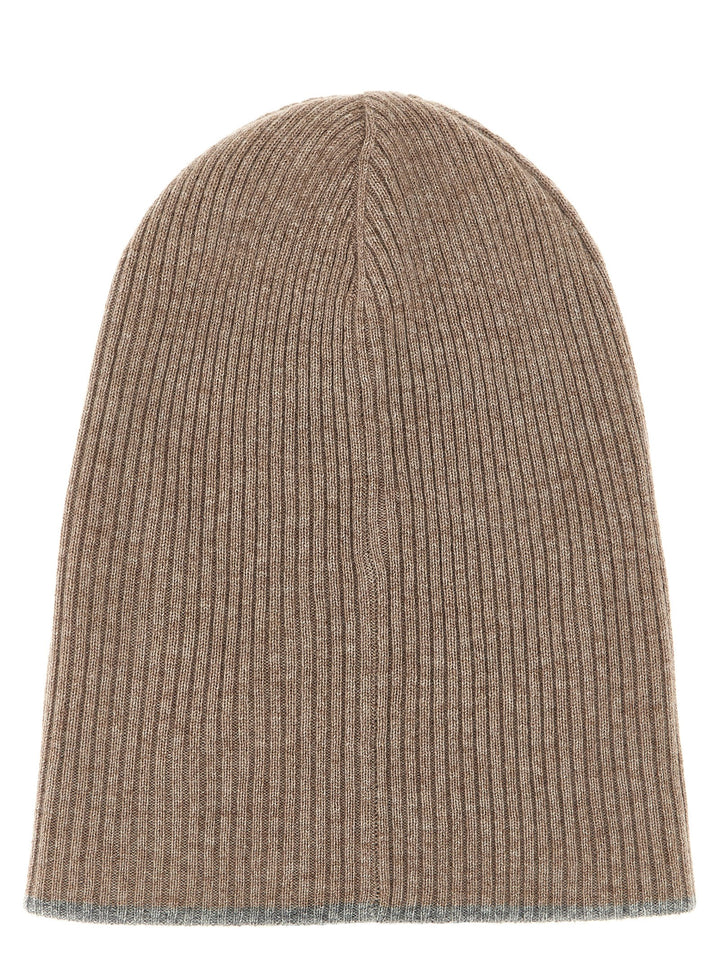 Brunello Cucinelli Cashmere Beanie Cappelli - Beige | 061dbaf75832cf8039c0ef5ca5b0a7cd26ce64ee
