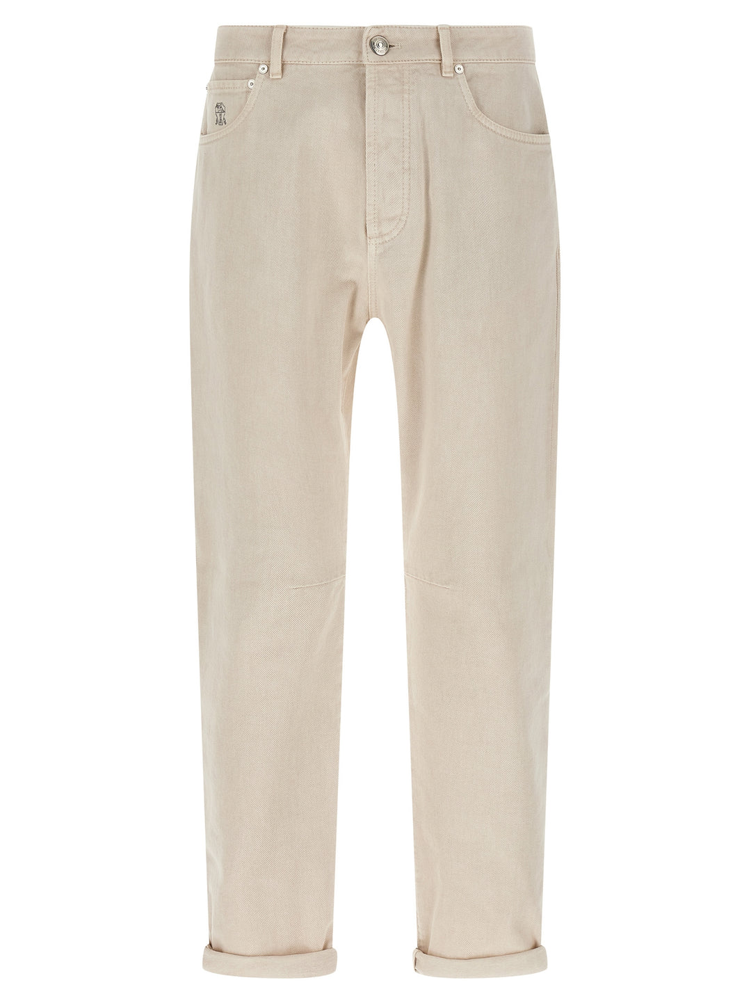 Brunello Cucinelli Comfort Denim Jeans - Beige | 08513774a70acd0043b5179fdee95d50caedfaba