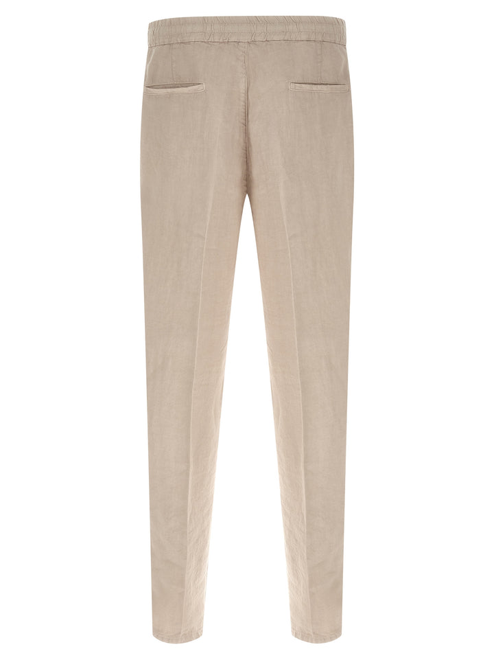 Brunello Cucinelli Linen Trousers Pantaloni - Beige | af441835d00e30fb9f8c22f27b7cddb030e0e9ff