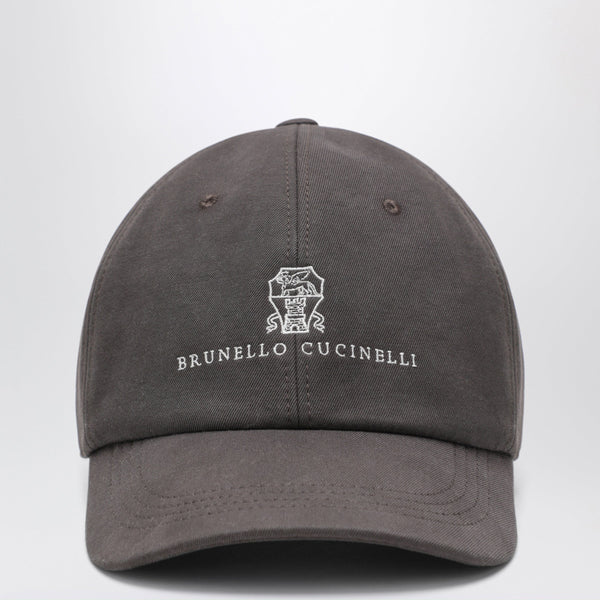 Brown Cotton Baseball Cap