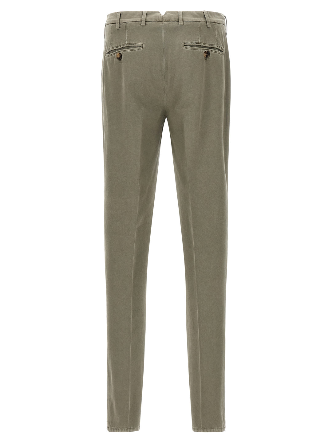 Brunello Cucinelli Cotton Trousers Pantaloni - Verde | 6f27403a1c5eaf7a9a779c02fa766f7d9d5e5b68