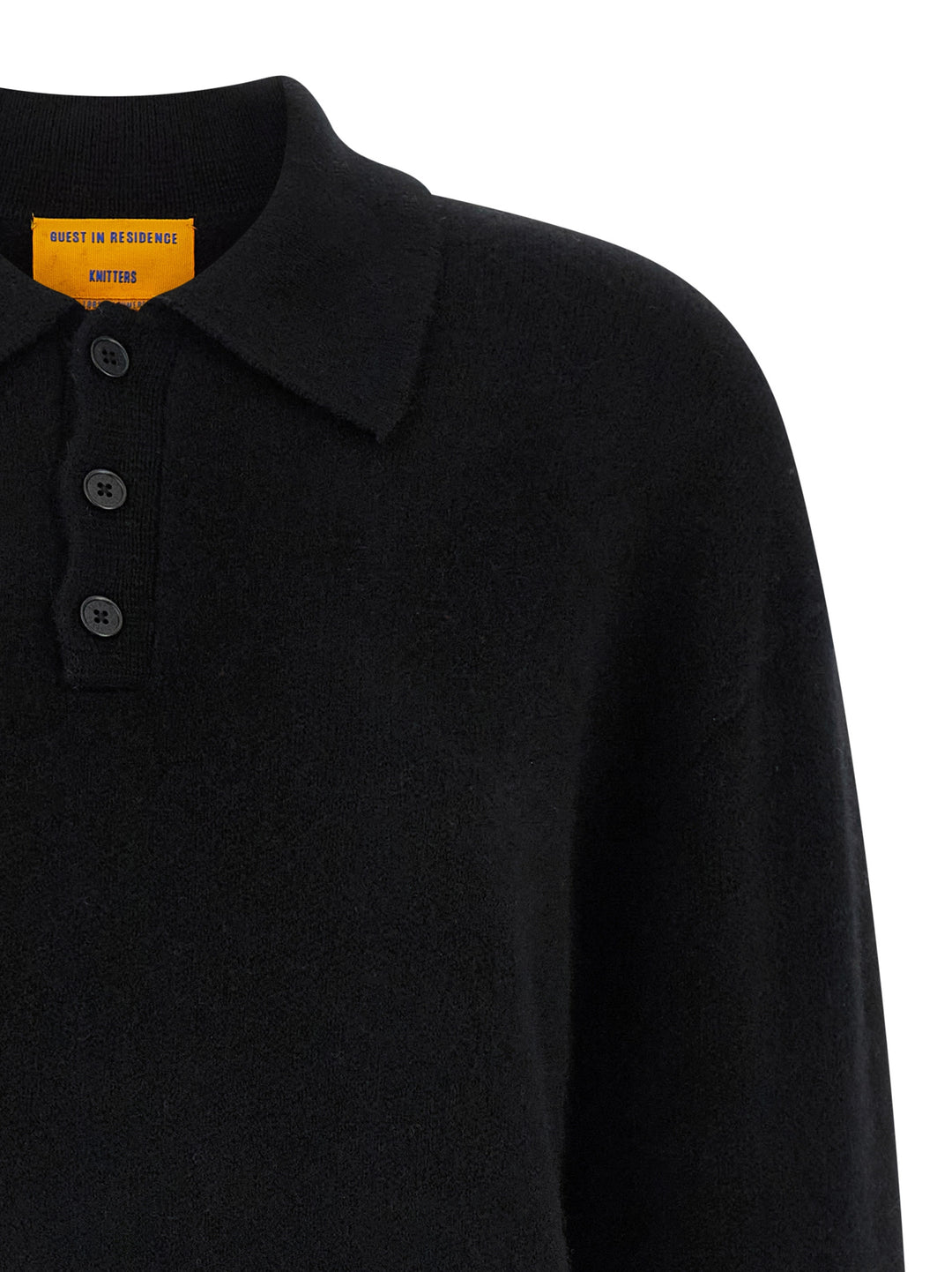Guest In Residence Allday Polo - Nero | ad26527841f9e1755528ac40cf7793f77cea080a