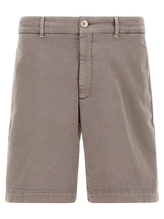 Denim Bermuda Shorts Bermuda E Short Grigio