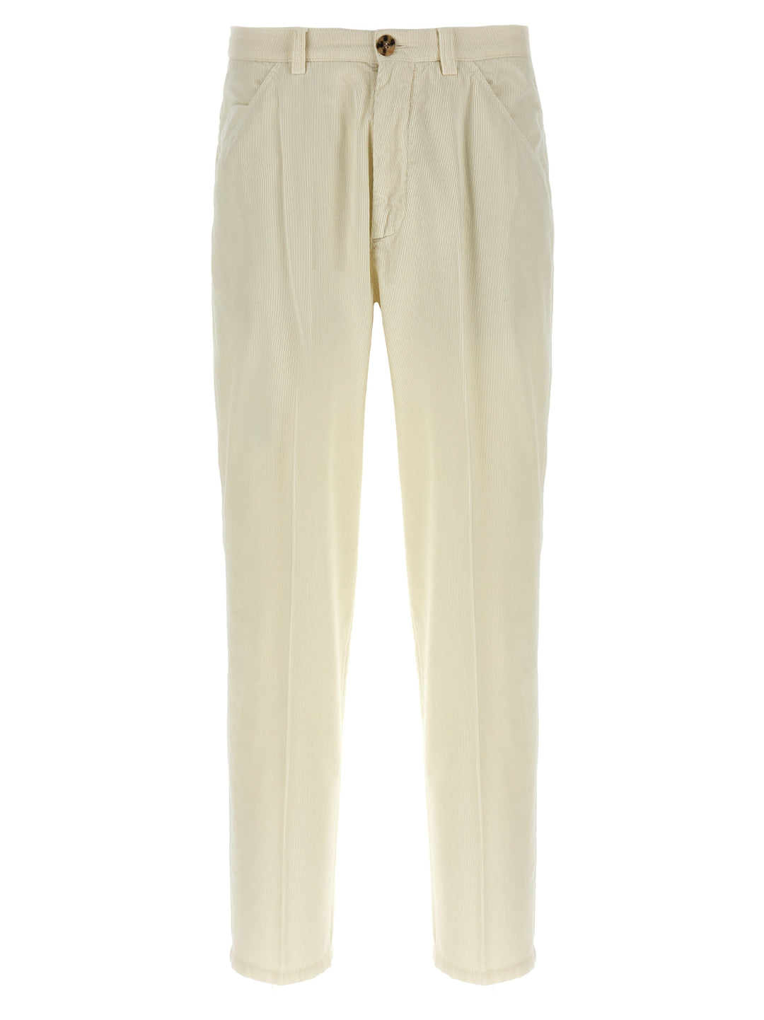Brunello Cucinelli Corduroy Trousers Pantaloni - Beige | 807cd694e8aaba7f8ce5b038dabb927d1d2b8a35
