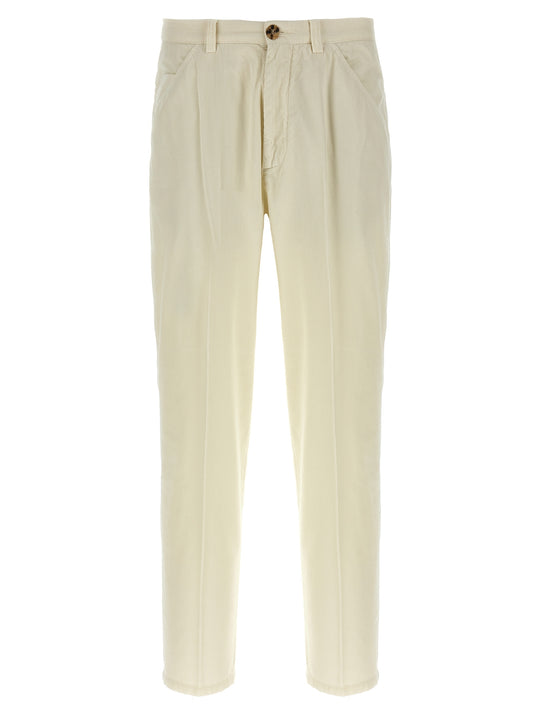 Corduroy Trousers Pantaloni Beige