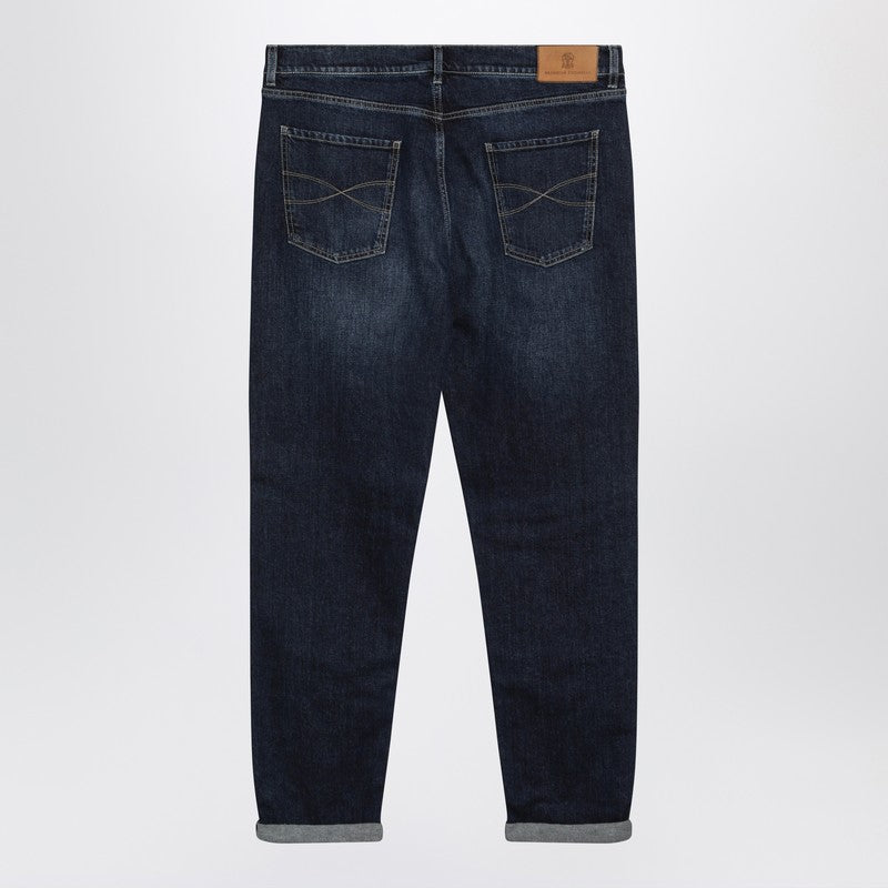 Brunello Cucinelli Pantaloni - Blu | 46966aa700697624bc85673fc76d6db05a67f117