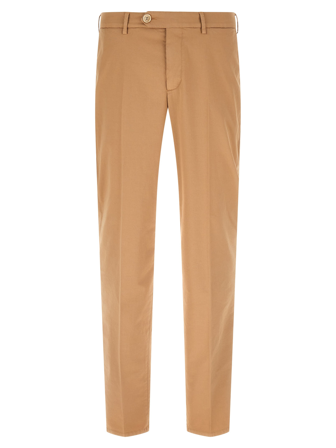 Brunello Cucinelli American Pima Cotton Pantaloni - Beige | cf1be1a047bc811847d9d96533513a013d269687