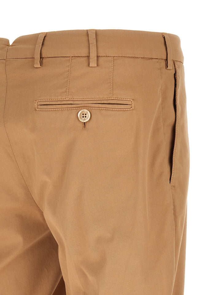 Brunello Cucinelli American Pima Cotton Pantaloni - Beige | 41aeb71d42a772f934b5c5727ff850419341ebc7