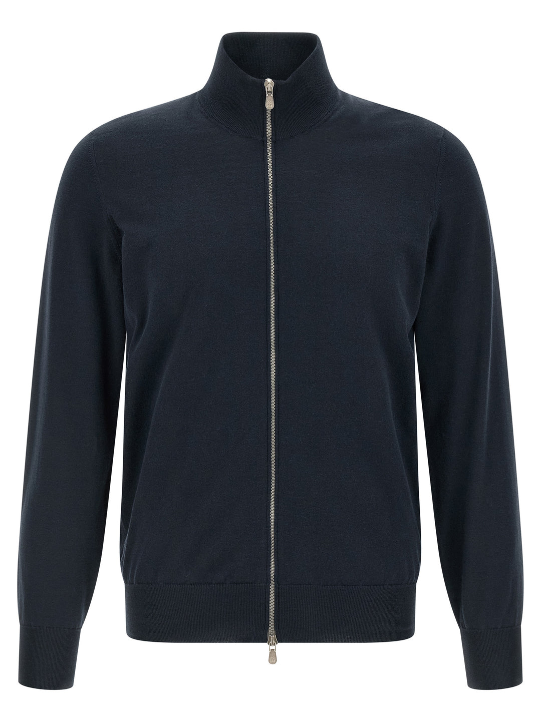 Brunello Cucinelli Cotton Cardigan Maglioni - Blu | eec4c9335445b779abe59aa0904360be3787c312