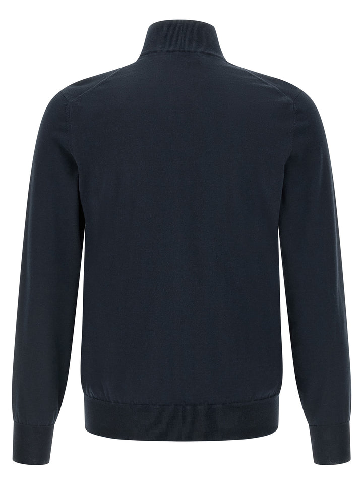 Brunello Cucinelli Cotton Cardigan Maglioni - Blu | 6c05f949ff703d29e404ba2e76af78df6948c94f