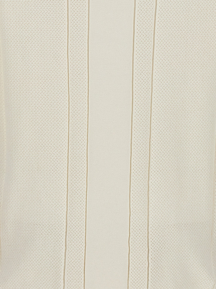 Plot  Shirt Polo Bianco