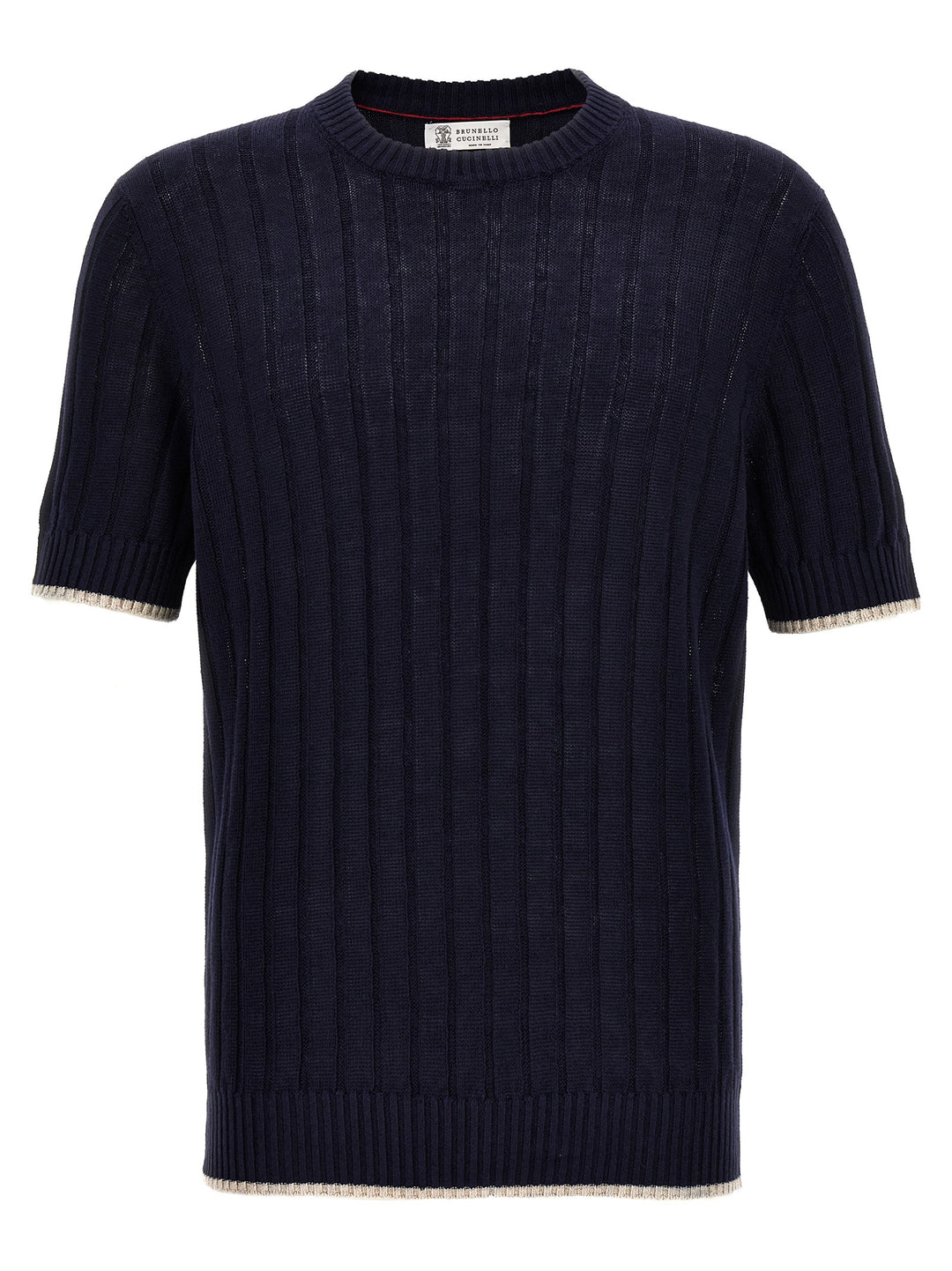 Ribbed Sweater Maglioni Blu