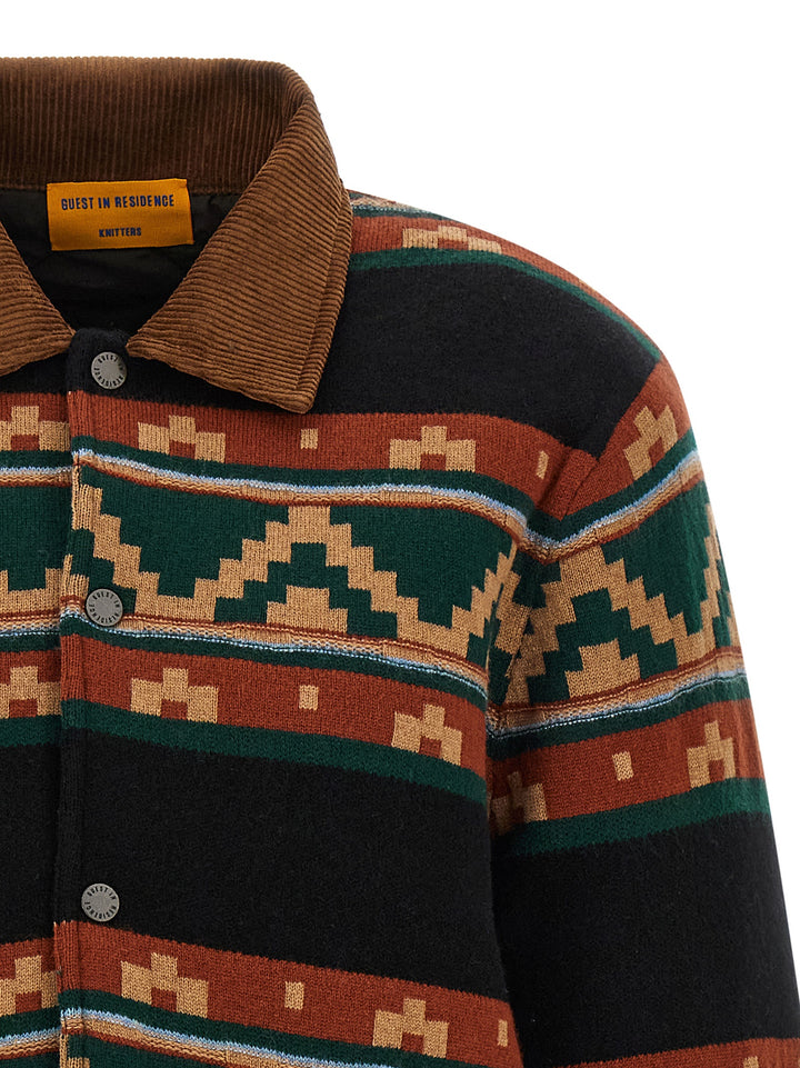 Guest In Residence Western Industry Puffer Jackets - Verde | 16964c402afa30192414d6a3e427660418e44726