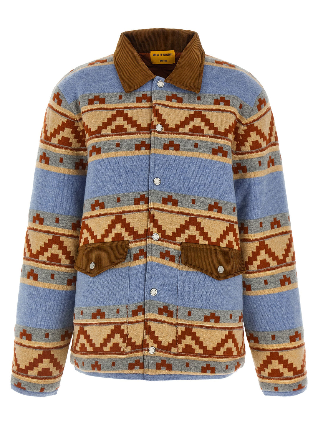 Guest In Residence Western Industry Puffer Jackets - Celeste | 1c6ad5e6d7663e58e9144f2f7f6a325c80384713