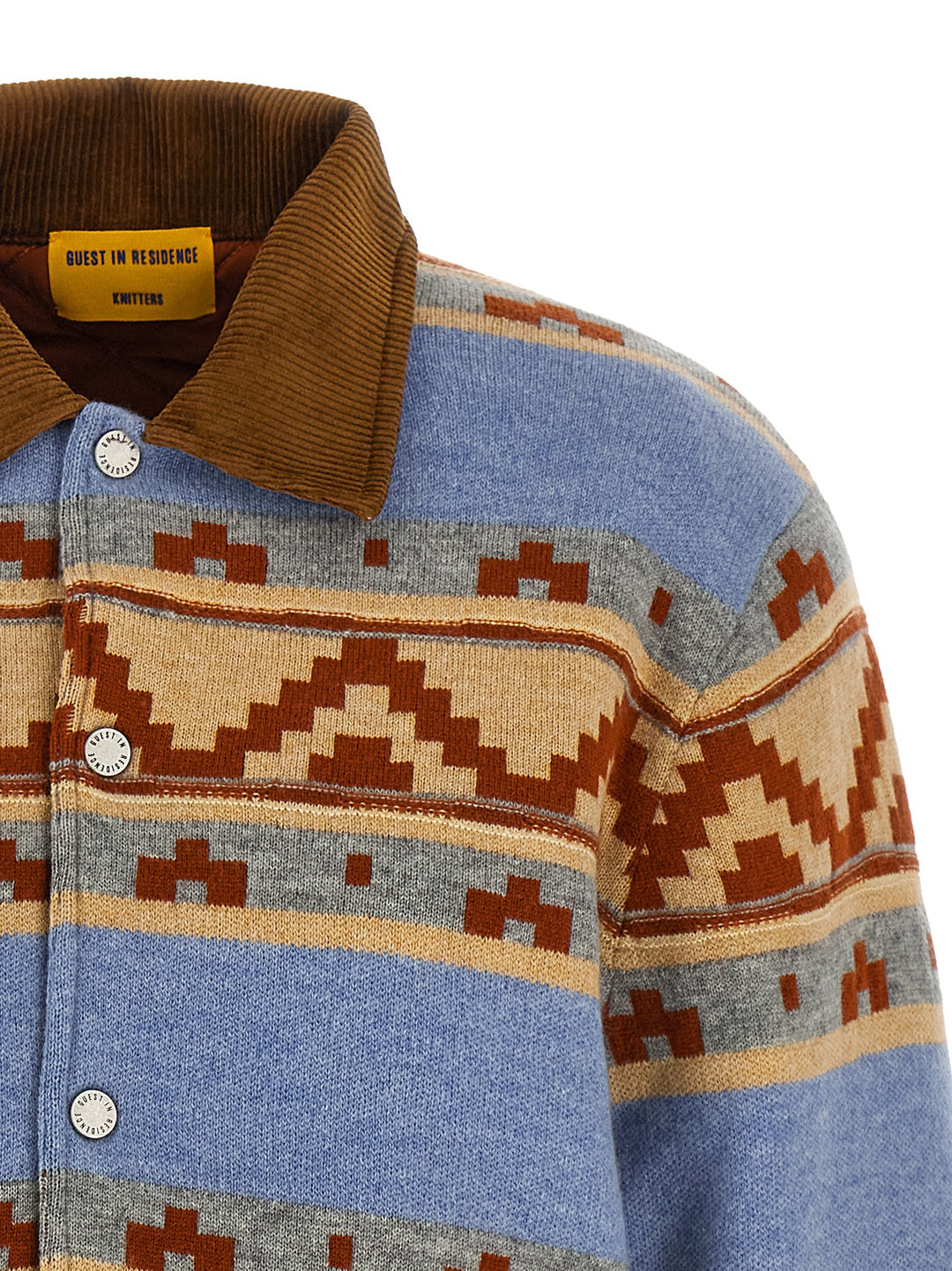 Guest In Residence Western Industry Puffer Jackets - Celeste | 1c8a73fbf468e23778ec2dfd9a26b39d928de0ac