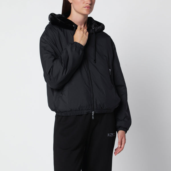 Black Eaton Bunny Reversible Jacket