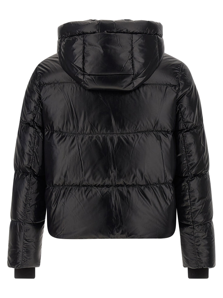 Moose Knuckles Moonstone Puffer Jackets - Nero | 14a07b4ec7abedeb68e259f93cc93bf50578dc75