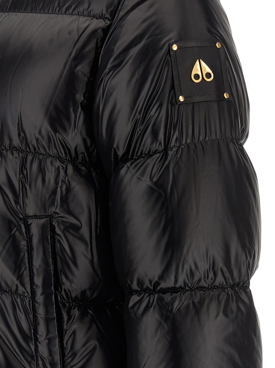 Moose Knuckles Moonstone Puffer Jackets - Nero | 187058198194d4c7db13e3463a84d7491e0ed42e