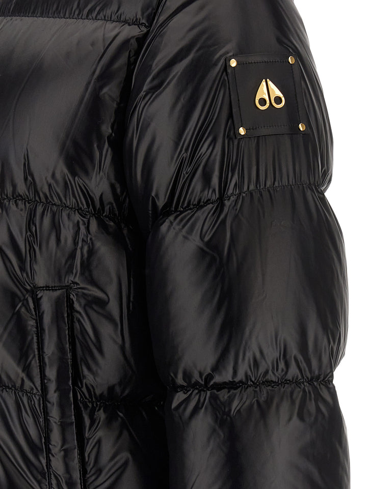 Moose Knuckles Moonstone Puffer Jackets - Nero | 187058198194d4c7db13e3463a84d7491e0ed42e