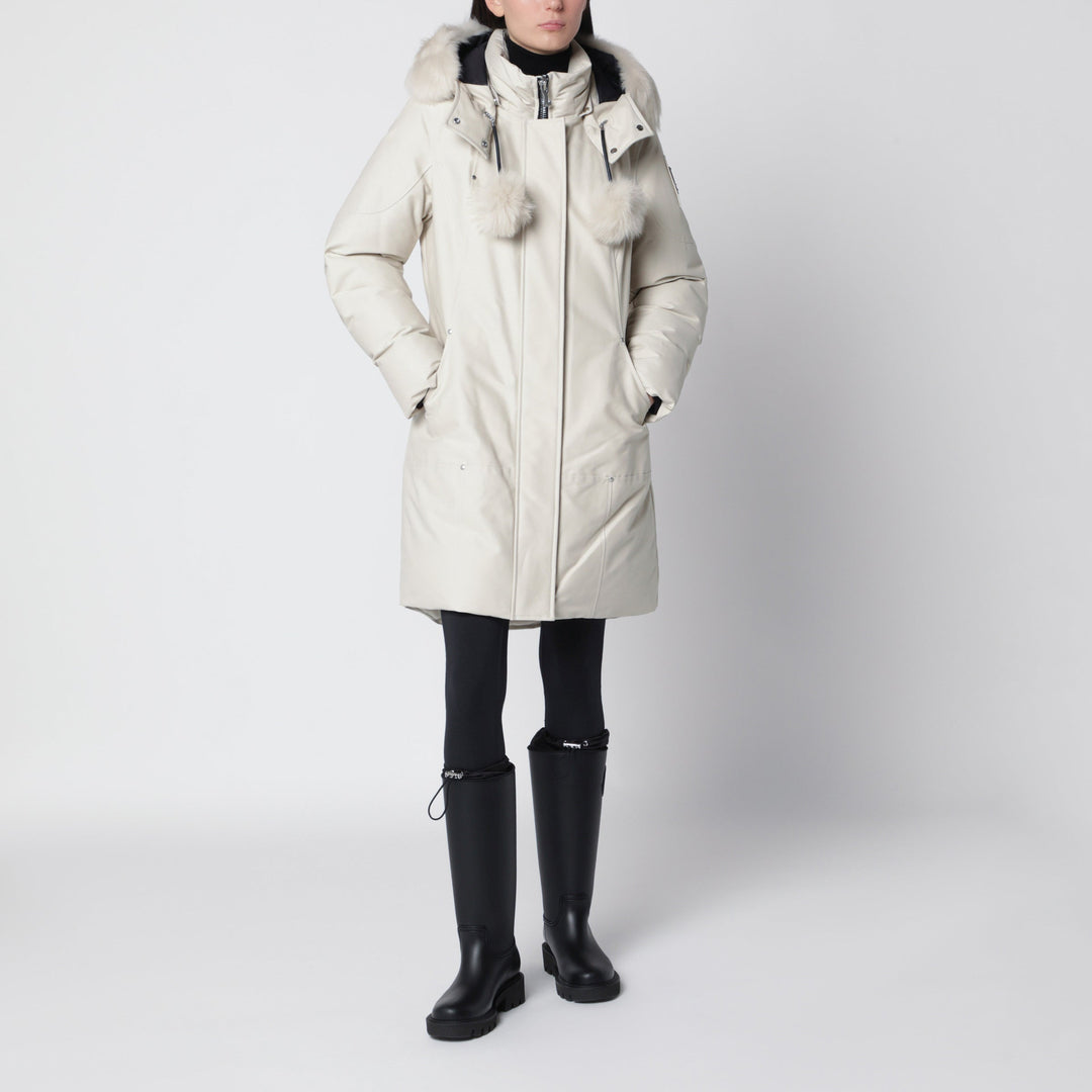 Moose Knuckles Stirling Original Alabaster Cotton-Blend Parka