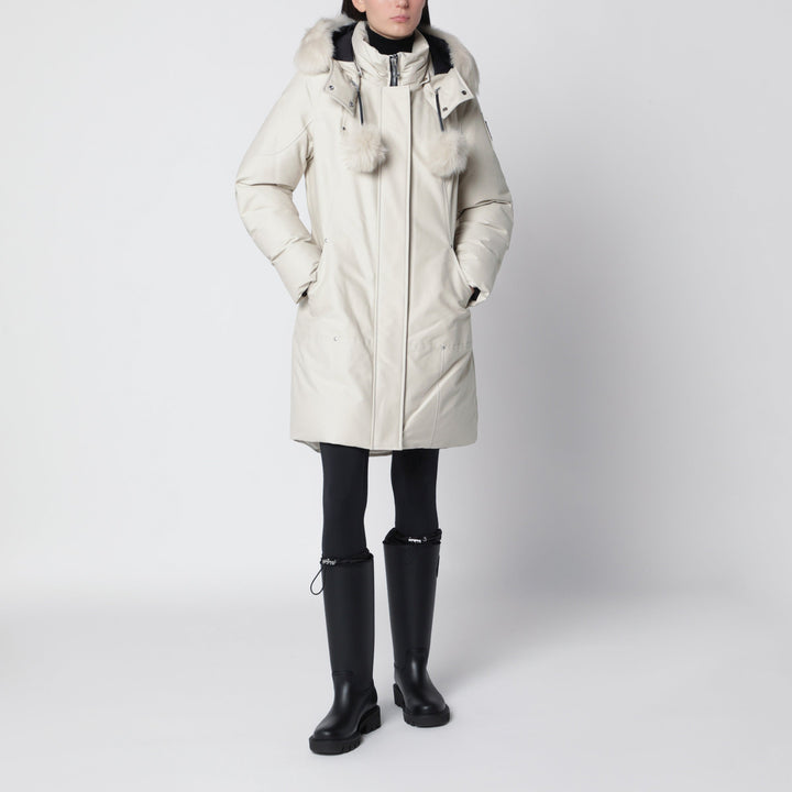 Moose Knuckles Stirling Original Alabaster Cotton-Blend Parka