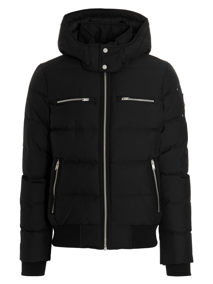 Moose Knuckles Cloud Puffer Jackets - Nero | 169645ba125ffb3a98726cd7cff1c0b63d368546