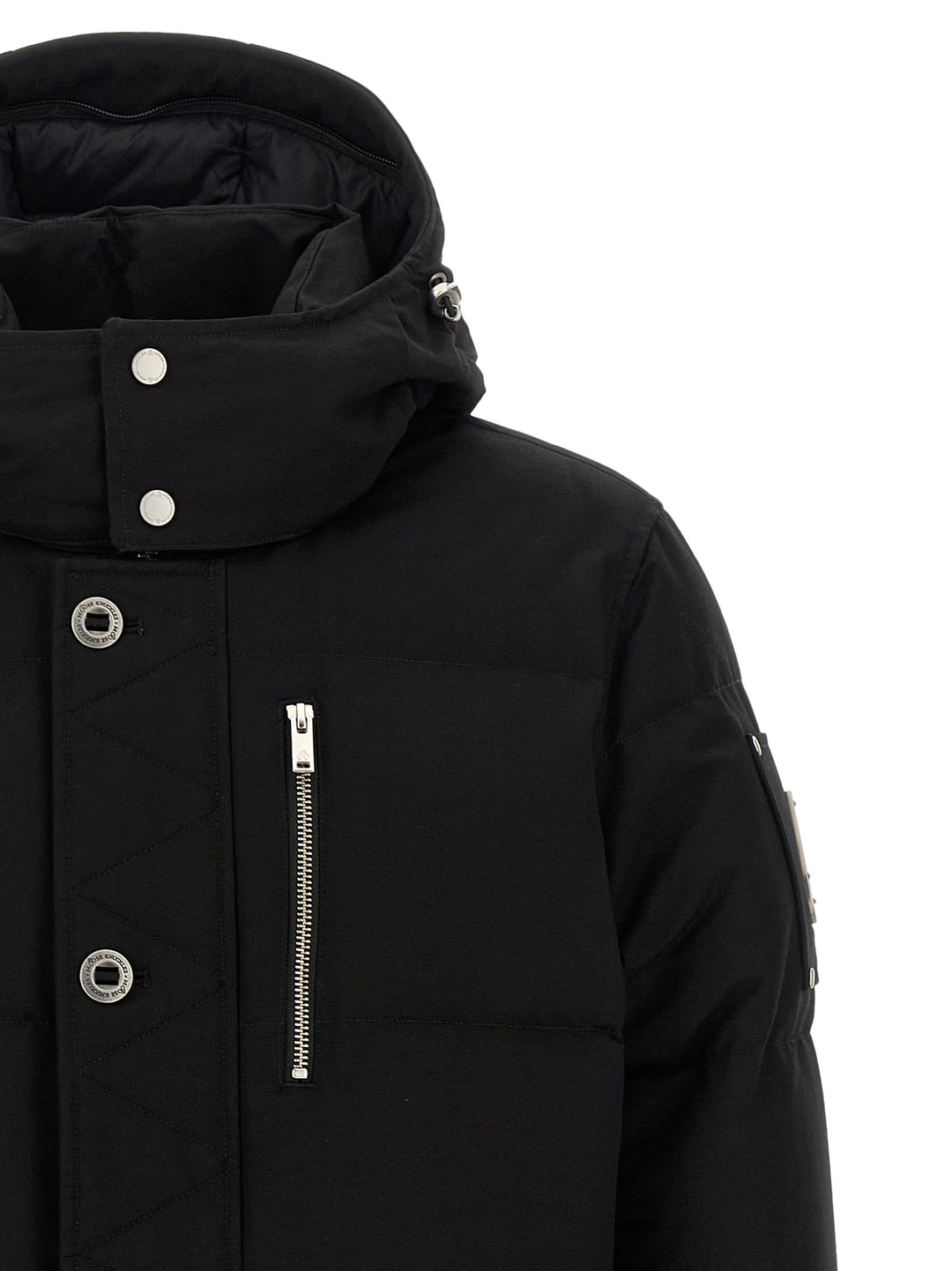 Moose Knuckles Forrestville 4 Puffer Jackets - Nero | 6073e9daee13207b7060fa257fab9433c6d285e3