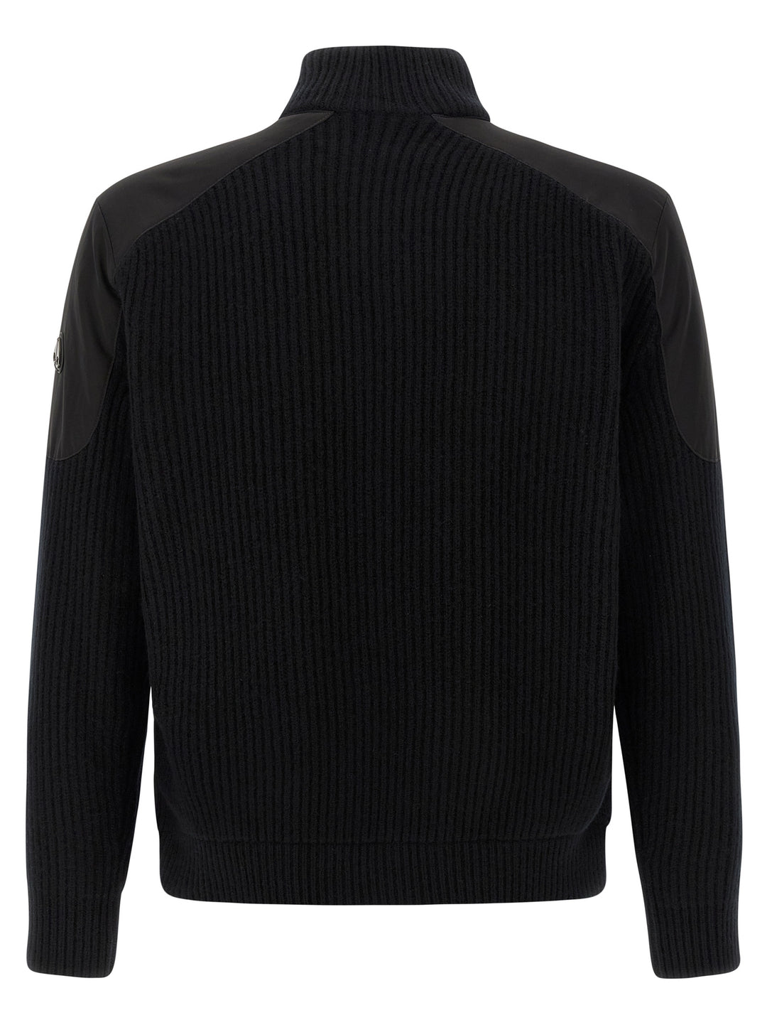 Moose Knuckles Magnus Knit Hybrid Puffer Jackets - Nero | 506cf789b814a223fe5856adbf3aa832d862e21f