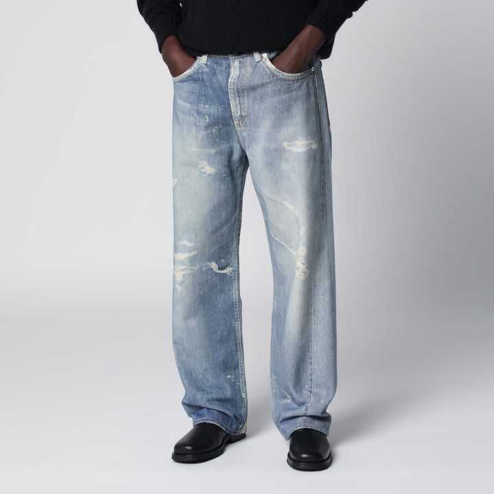 Our Legacy Pantaloni - Celeste | 04ba6f865b27ed4b2dc8a32c3d9294c2d8fc85f1
