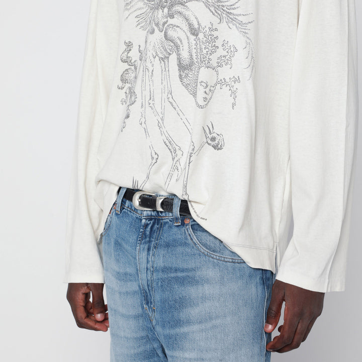 Our Legacy T-Shirt Box Manches Longues en Coton