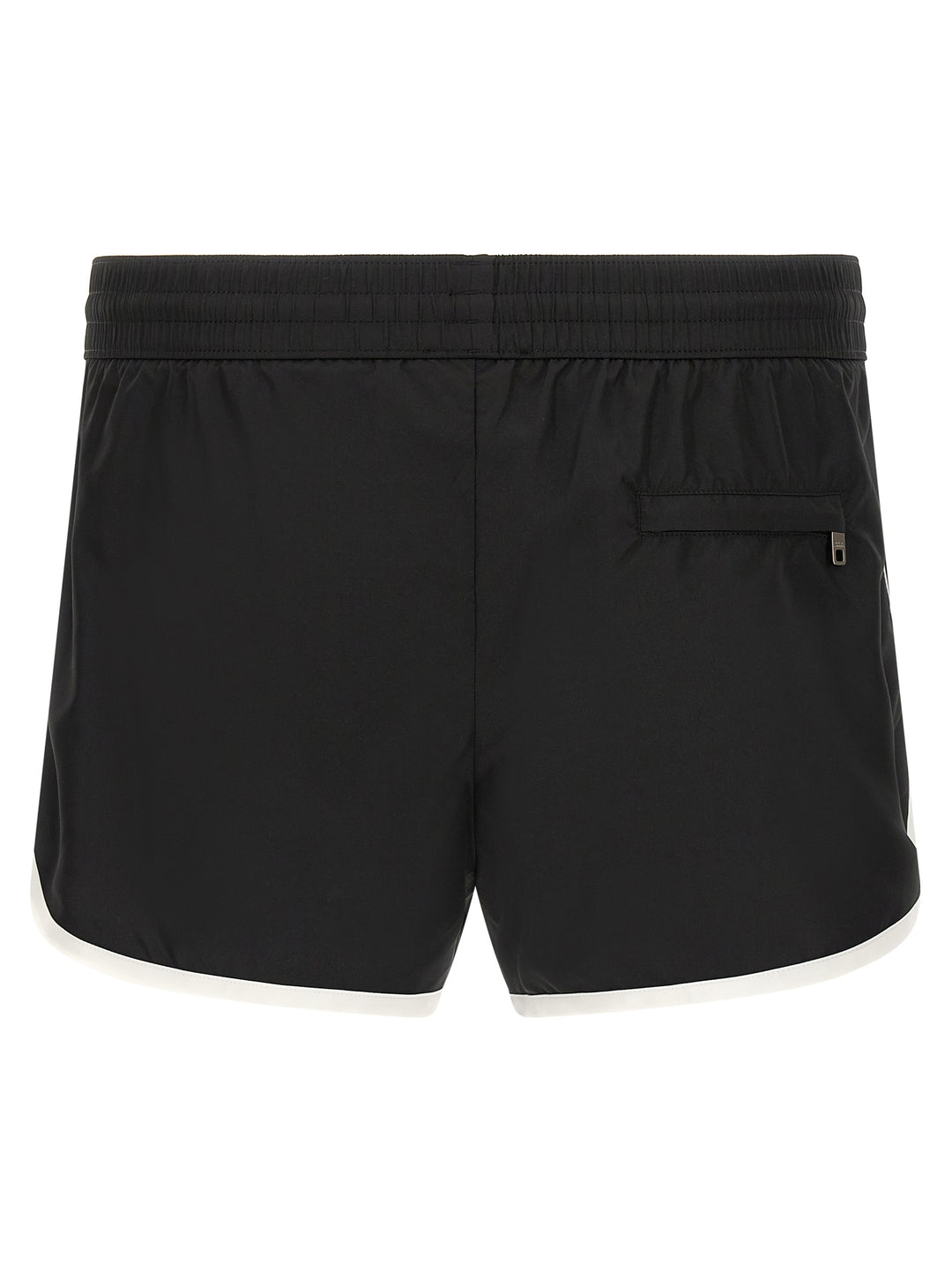 Dolce & Gabbana Logo Swimsuit Beachwear - Bianco/Nero | df38a64c1199a52e6ce2404ac25afadd2231d6a7